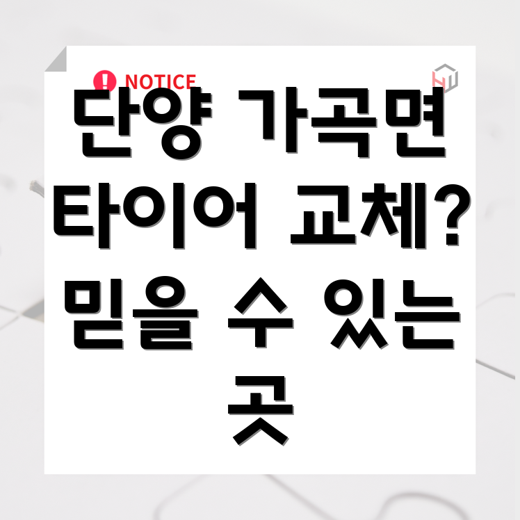 단양 타이어