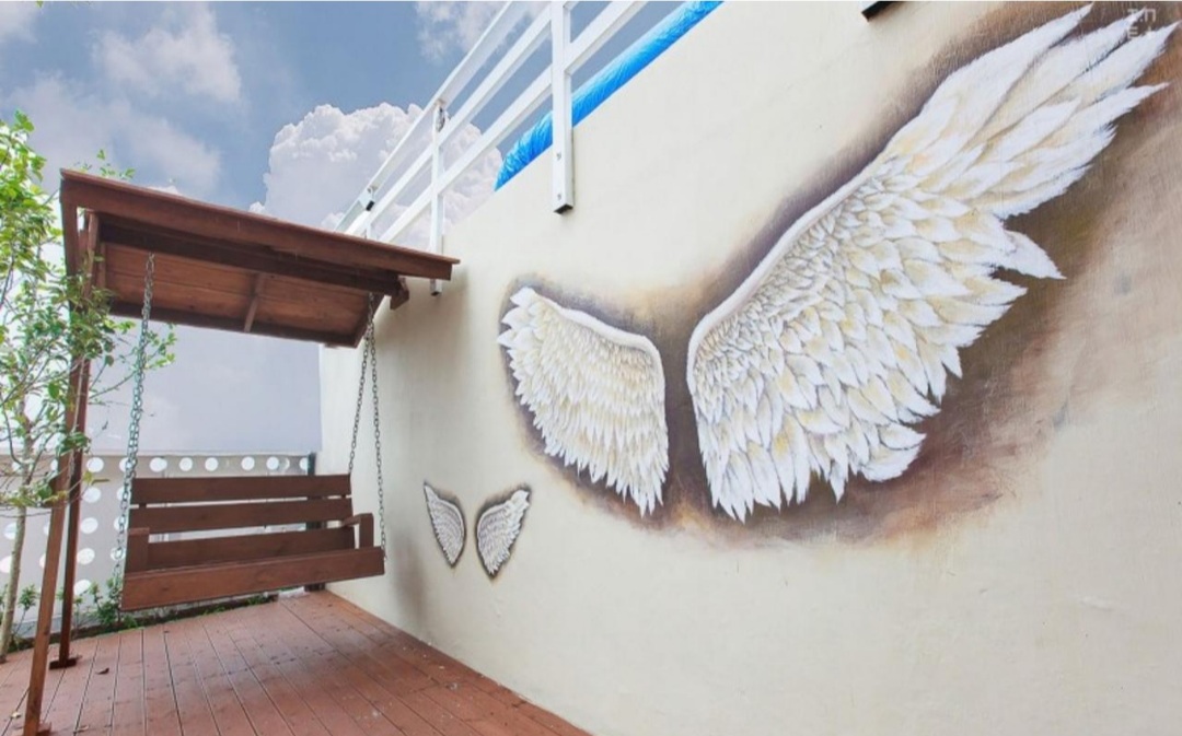 통영 달비채 펜션 포토존