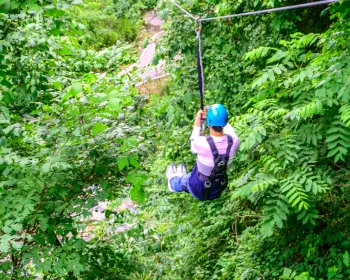 용인자연휴양림 짚라인_2