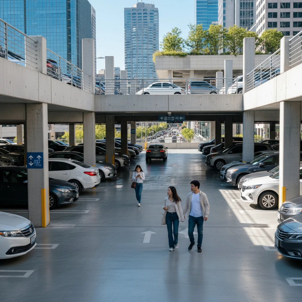 강서구청 가양동 별관 및 공영 주차장..