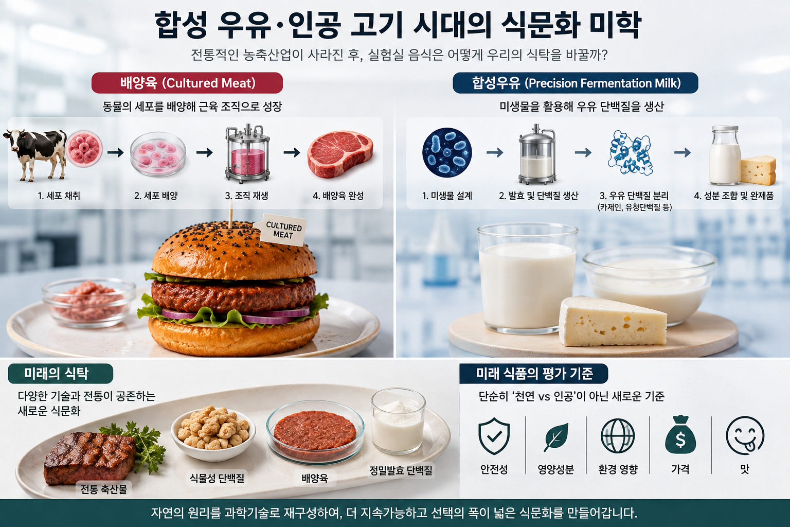 실험실 음식이 등장한 이유