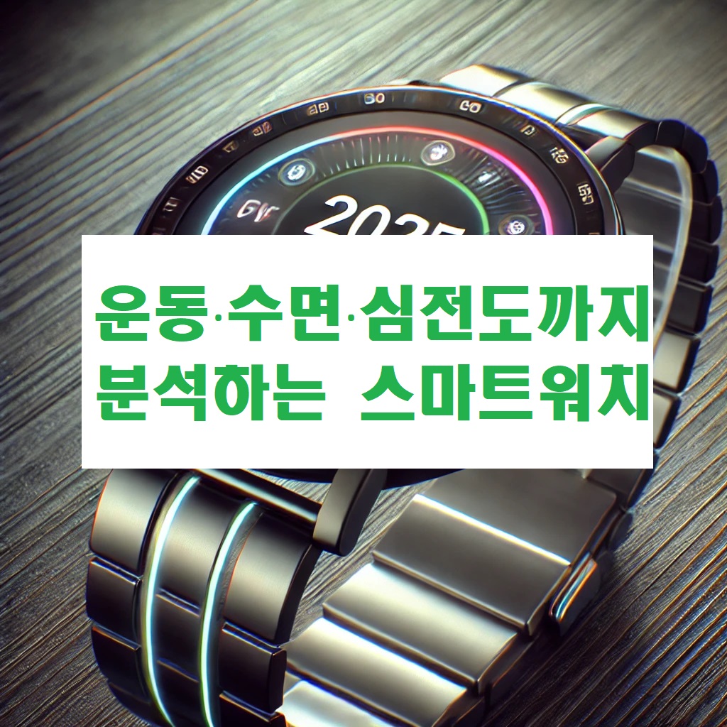 운동 수면 심전도까지 분석하는 스마트워치