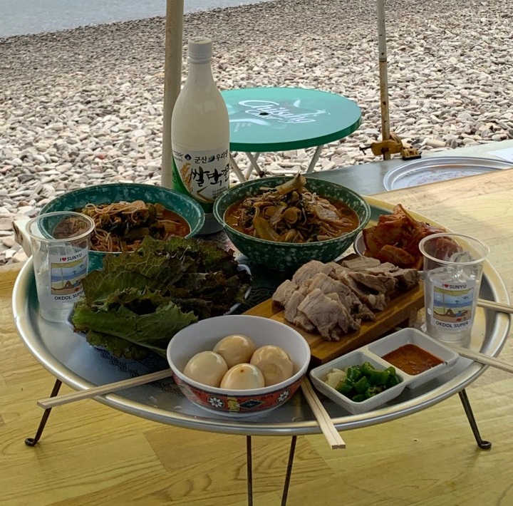 옥돌슈퍼 식당점