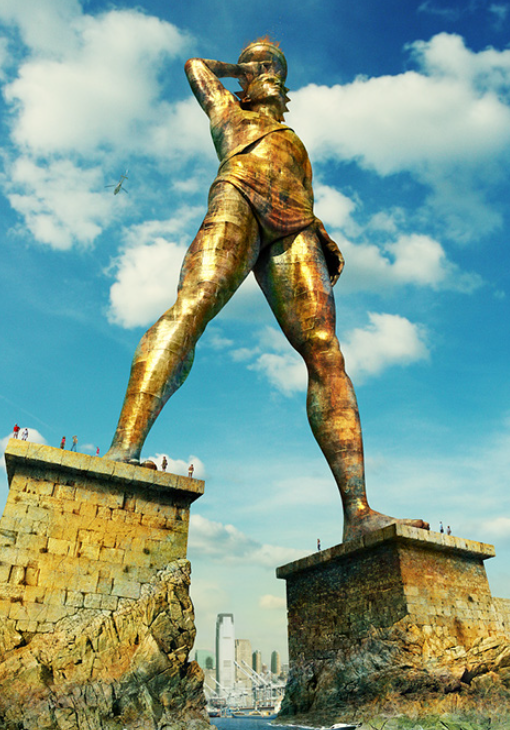 올림피아의 제우스 상, 로도스의 거상