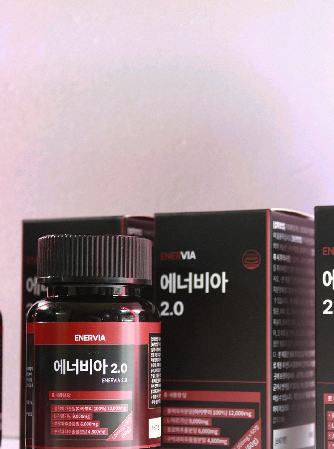 Korean Asian man in 40s preparing gym bag with supplements