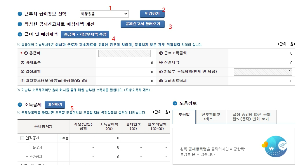 홈택스 연말정산 간소화서비스