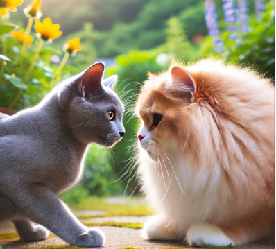 도시 고양이 vs 시골 고양이