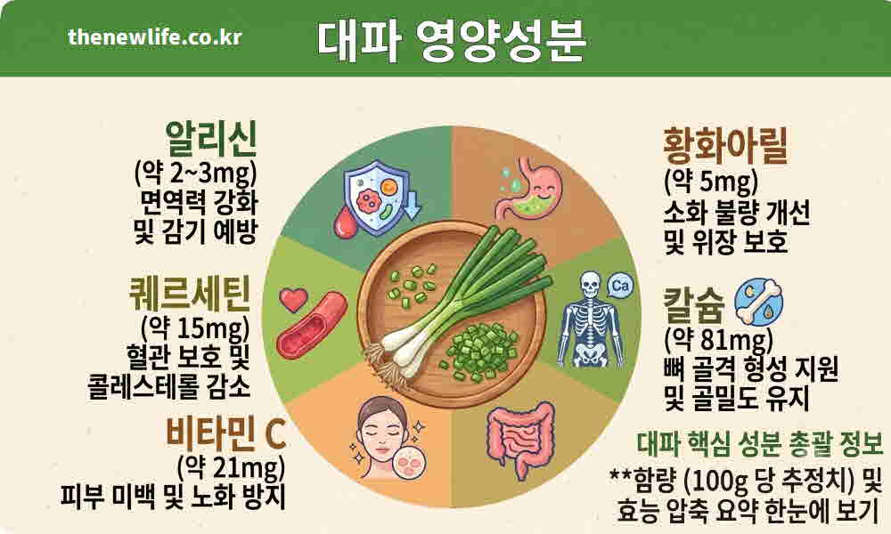 대파 영양성분