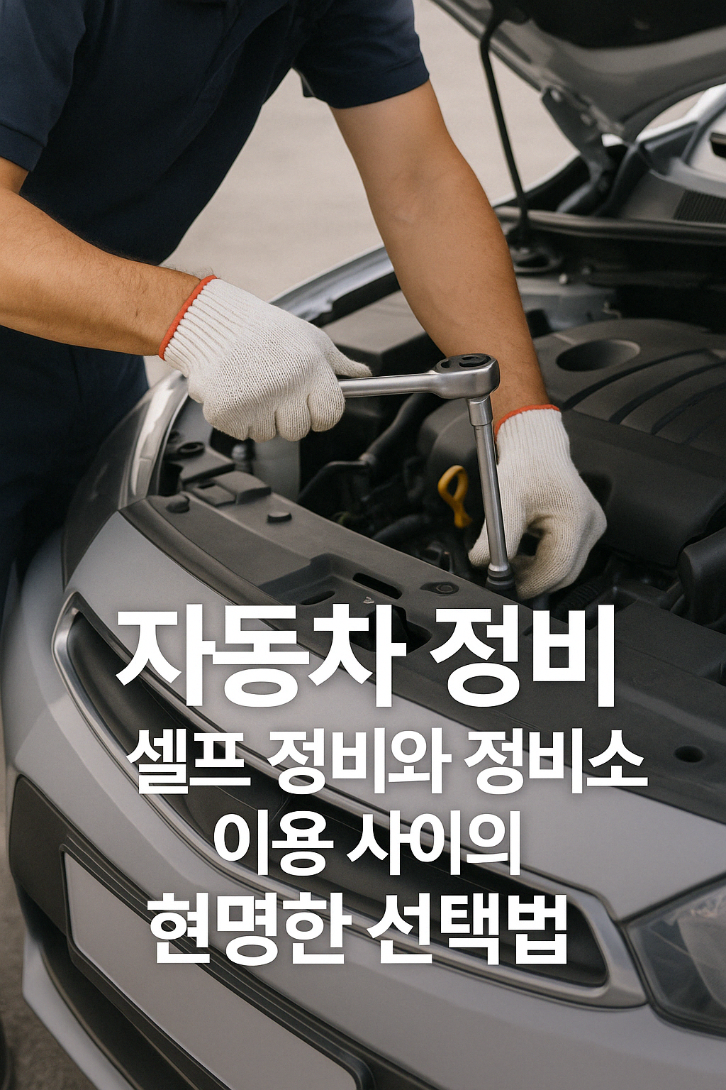 자동차 셀프 정비와 정비소 이용 사이의 현명한 선택법