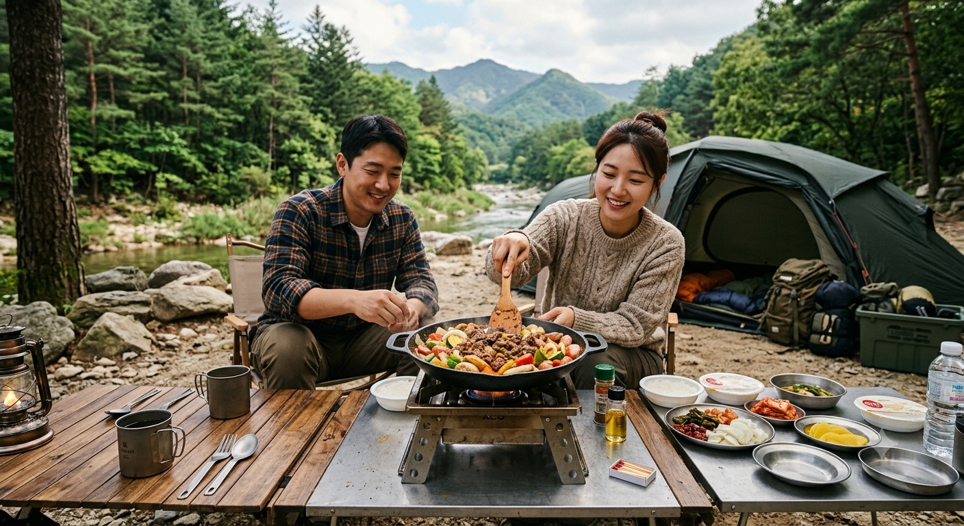 캠핑요리