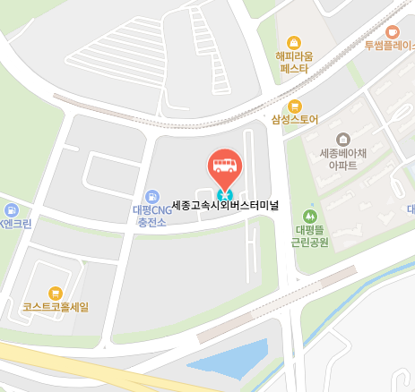 세종시외버스터미널 위치