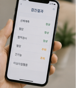 검진결과 조회