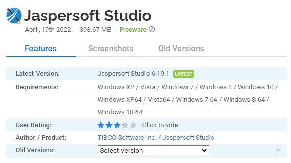 Jaspersoft-Studio