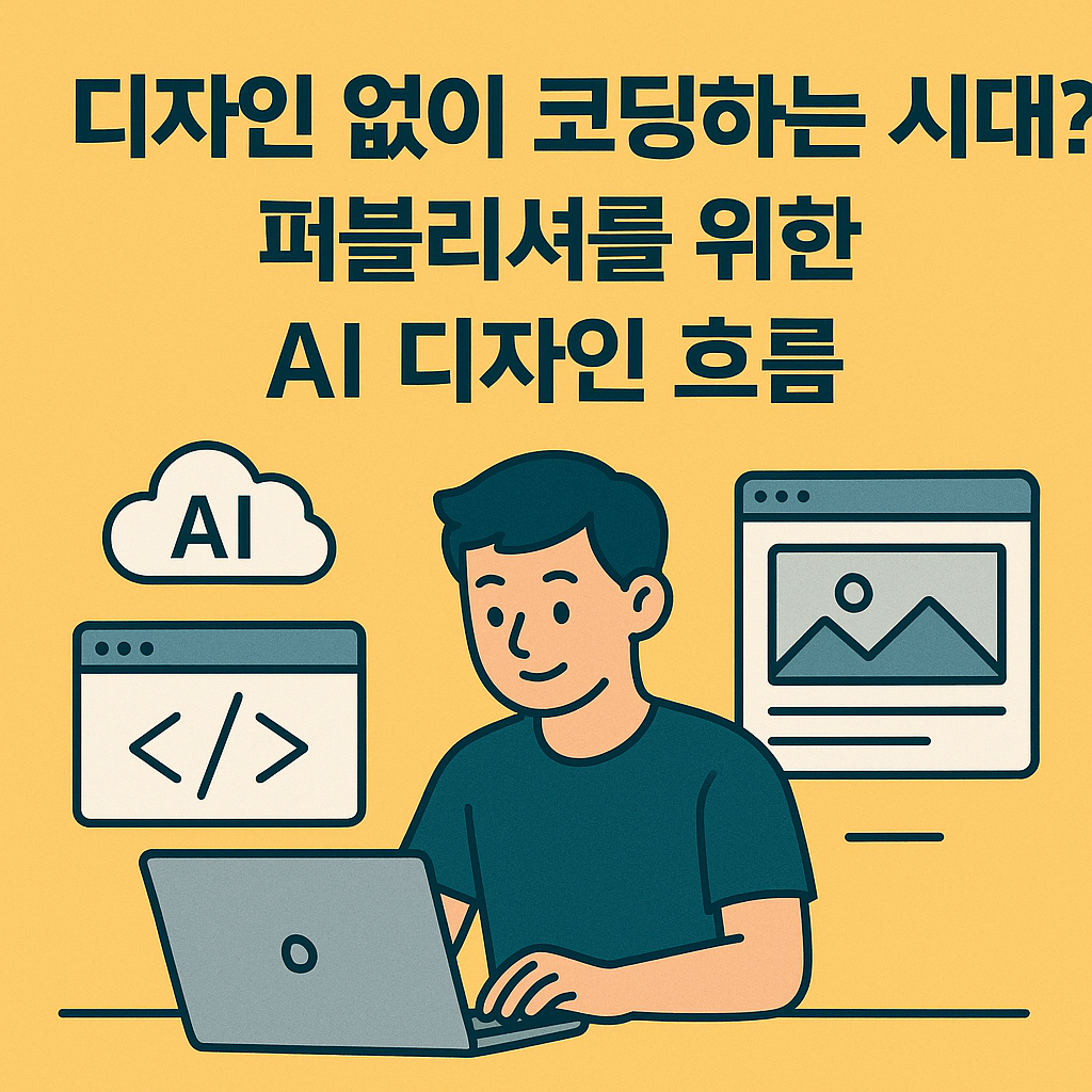 디자인 없이 코딩하는 시대?
