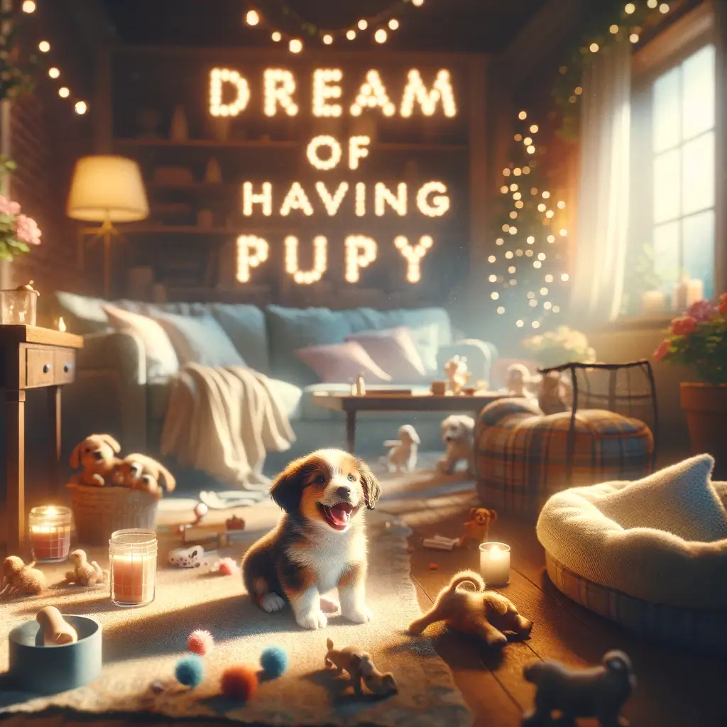 새끼 강아지 키우는 꿈 해몽 해석