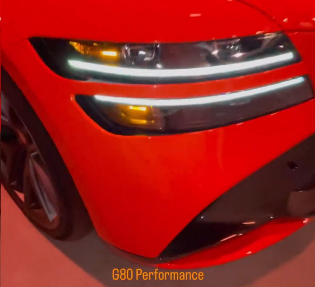 제네시스 G80 퍼포먼스