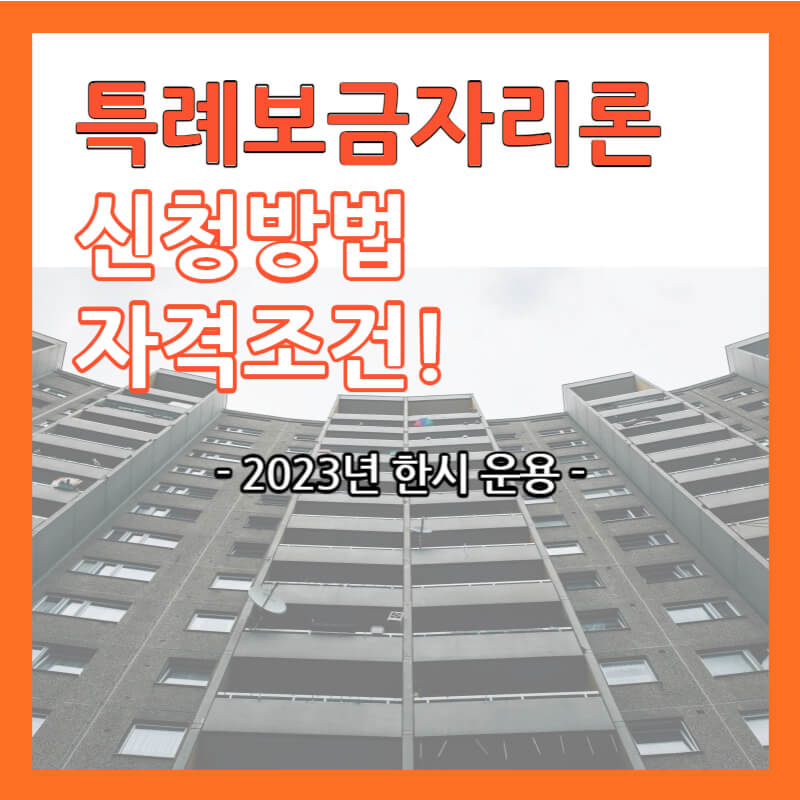 특례보금자리론