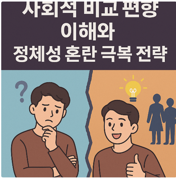 사회적 비교 편향 이해와 정체성 혼란 극복 전략
