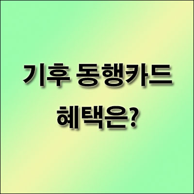 기후-동행카드-혜택