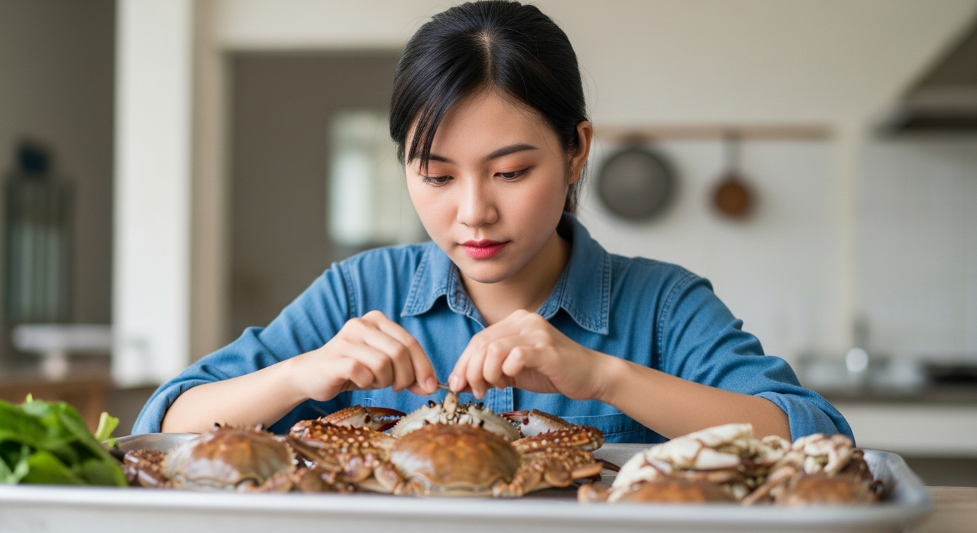 8월 제철음식 꽃게