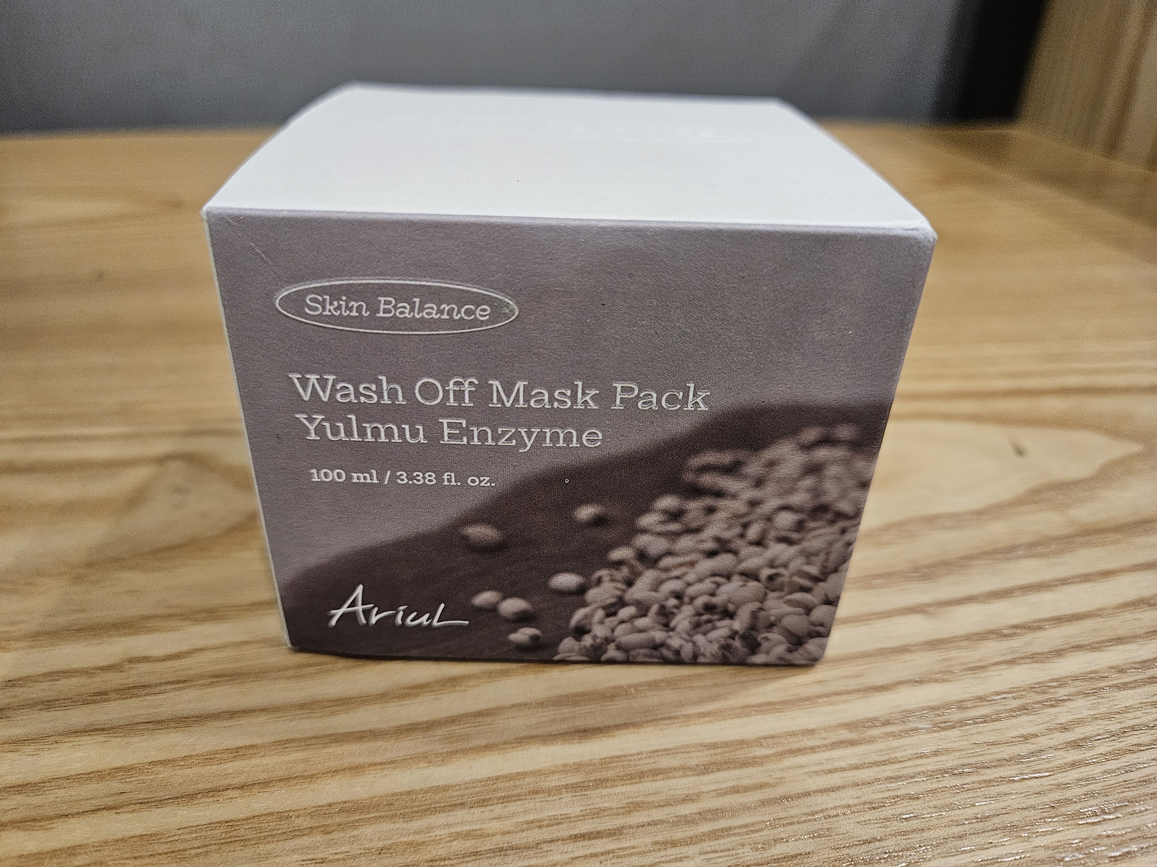 아리얼 스킨밸런스 율무 효소 워시오프 마스크팩 100ml