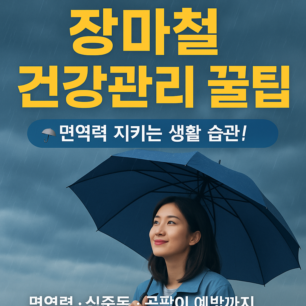장마철 건강관리 썸네일
