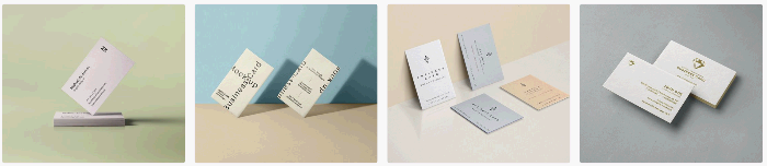 명함 종이