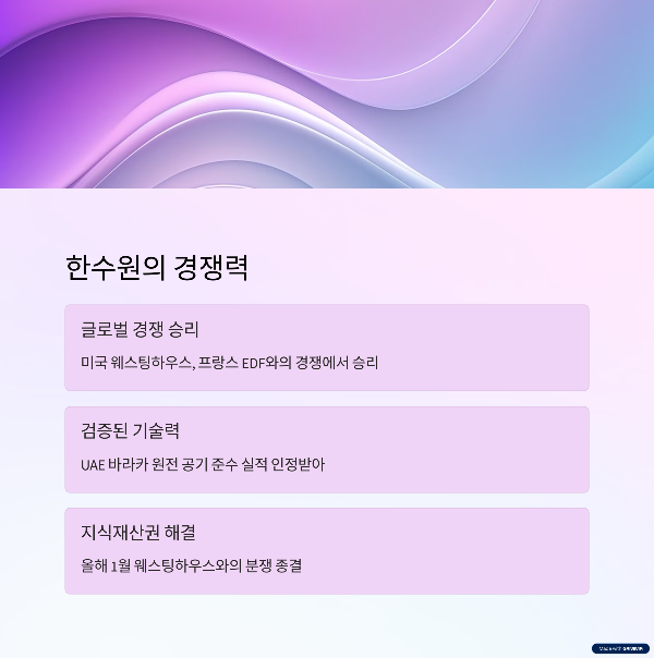 한수원 체코 원전 수주 확정! 16년 만에 한국형 원전 수출 재개