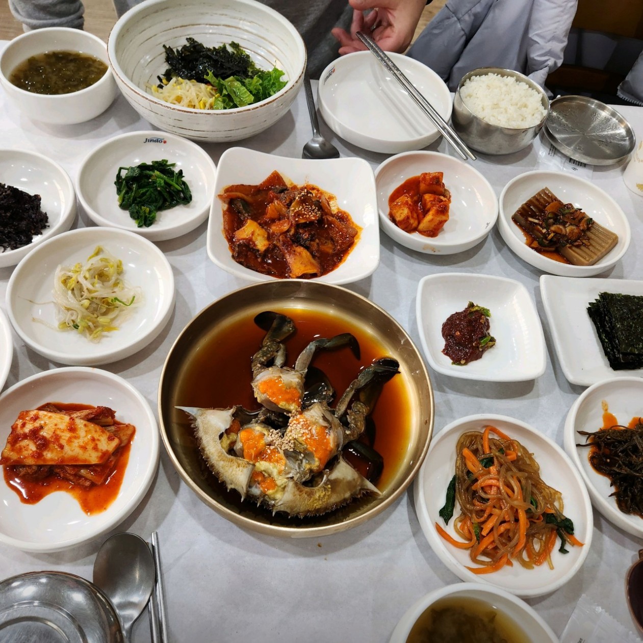 진도 신호등회관 메뉴 이미지