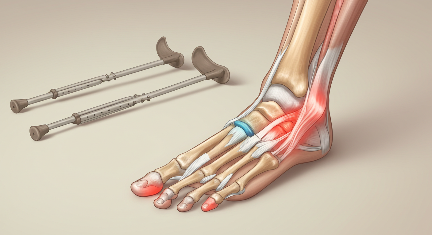 존스 골절, 발 골절, 미세 골절
