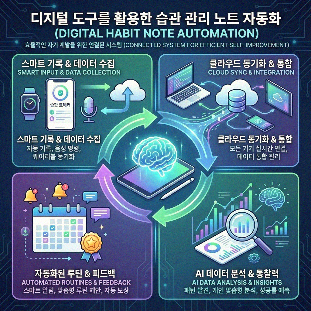 습관 관리 노트 자동화로 일상에 질서를 더하는 방법