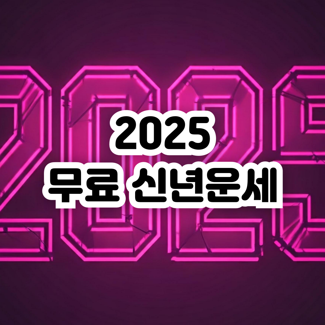 2025년-운세