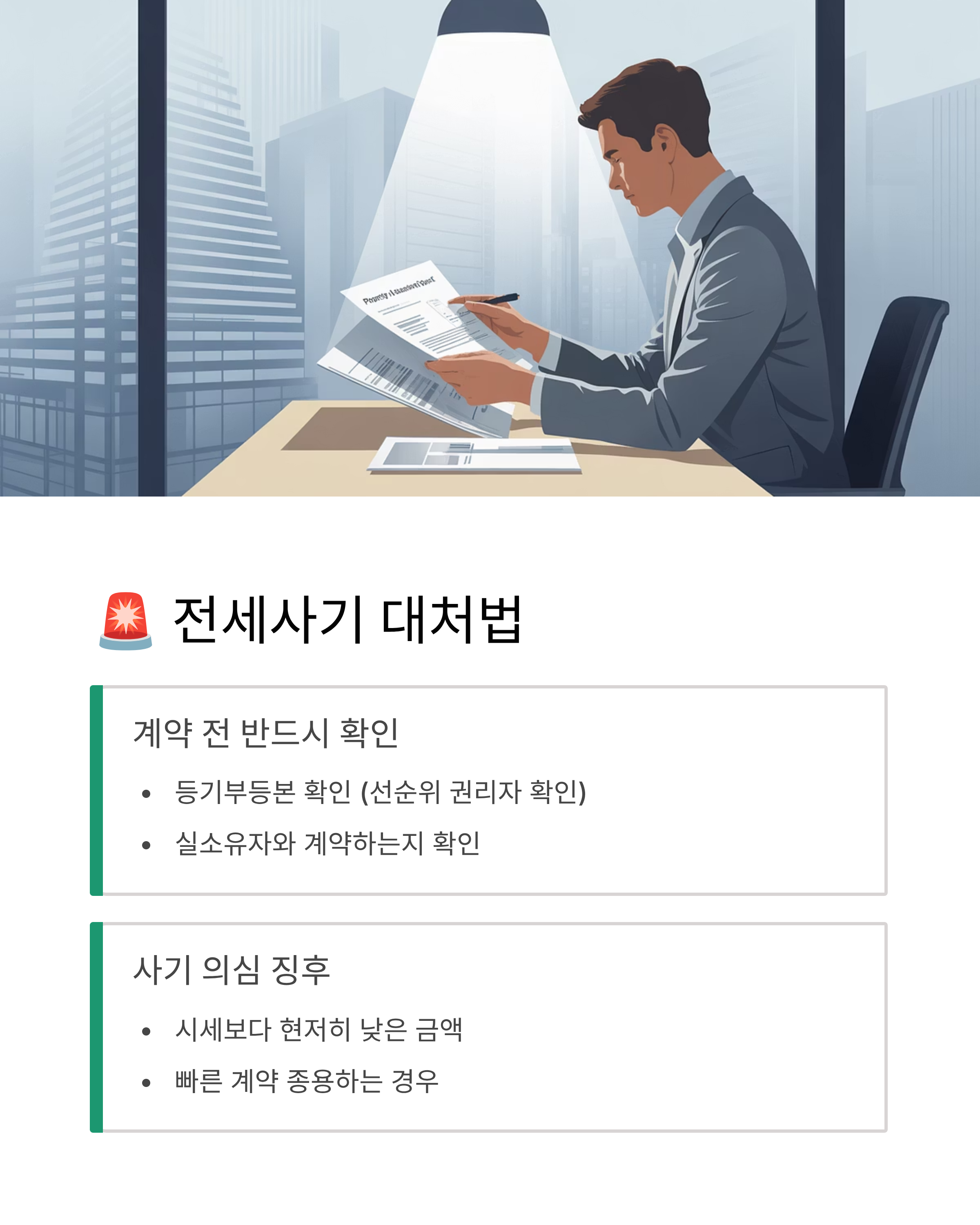 전세사기 대처법