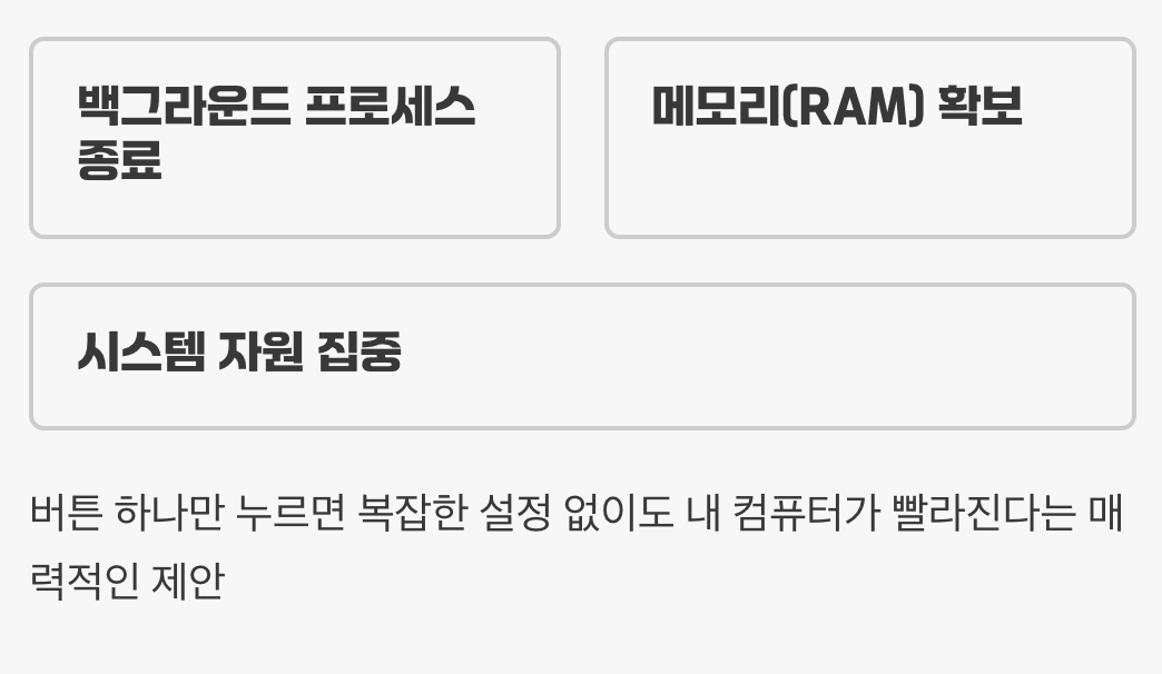 최적화 프로그램의 달콤한 약속