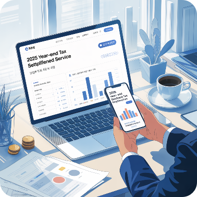 2025 연말정산 간소화서비스 이용방법 이미지