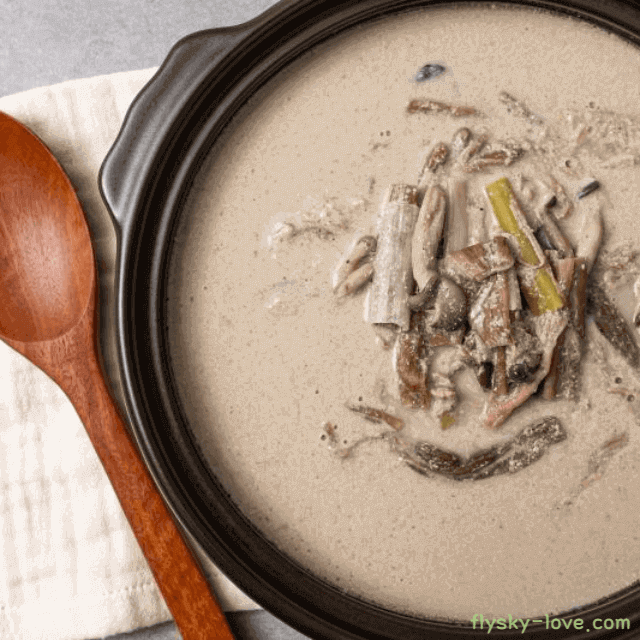 들깨 넣고 끓인 탕