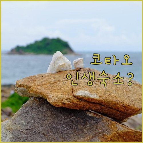 나만 알고 싶은 에메랄드빛 낙원 코타..