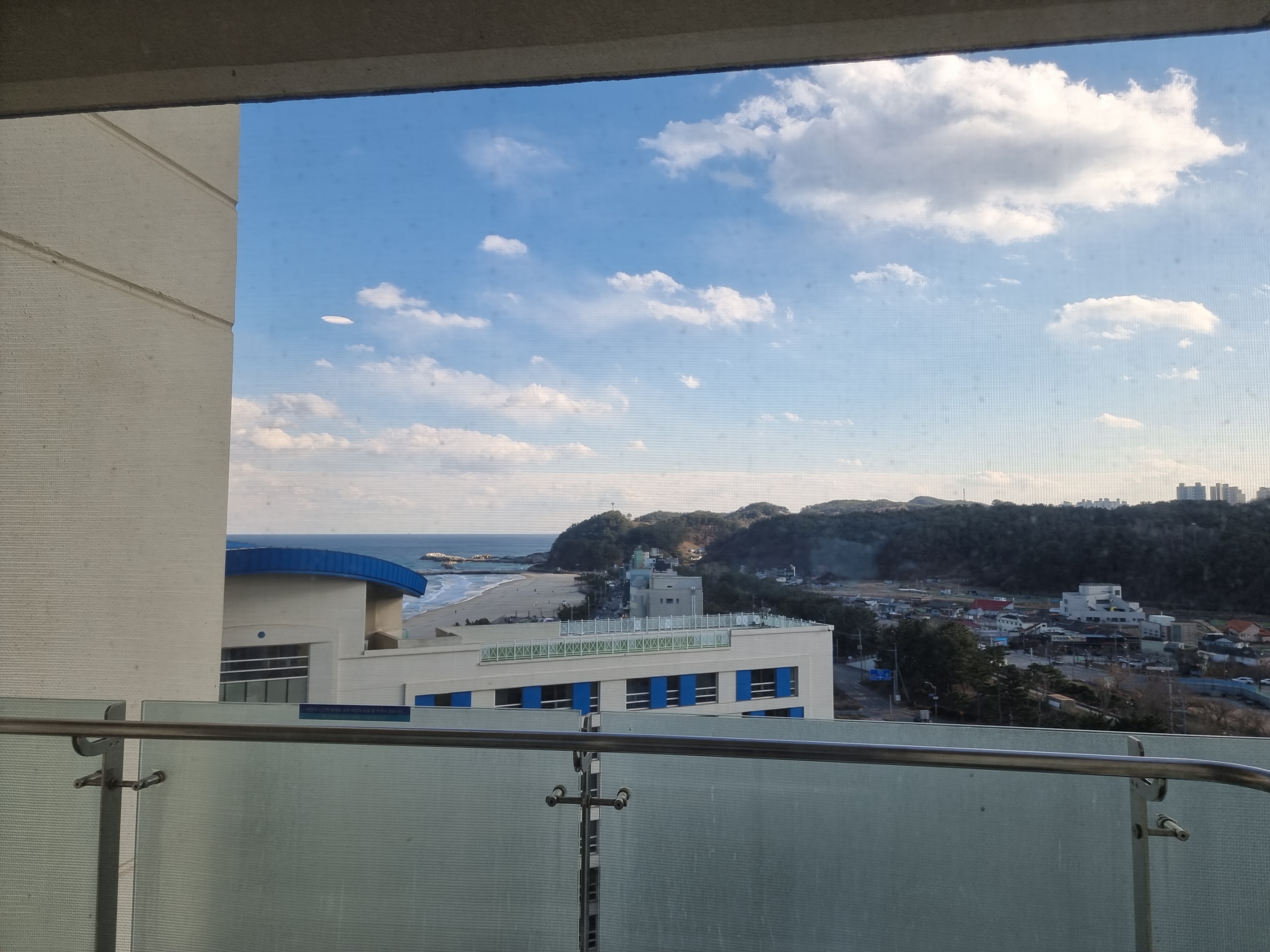 스위트 온돌 객실 발코니 전경