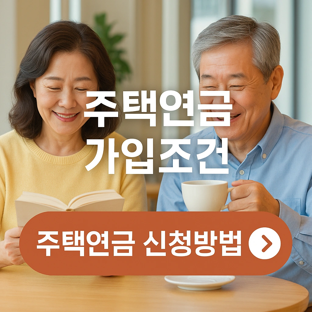 주택연금 가입조건