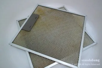 후드필터 기름 제거 뜨거운물과 중성세제 불림 세척법_17