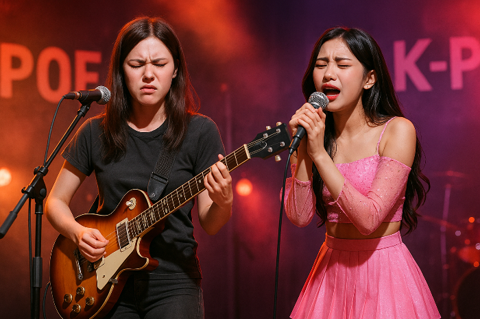 포크록과 K팝이 감정으로 교차하는 무대