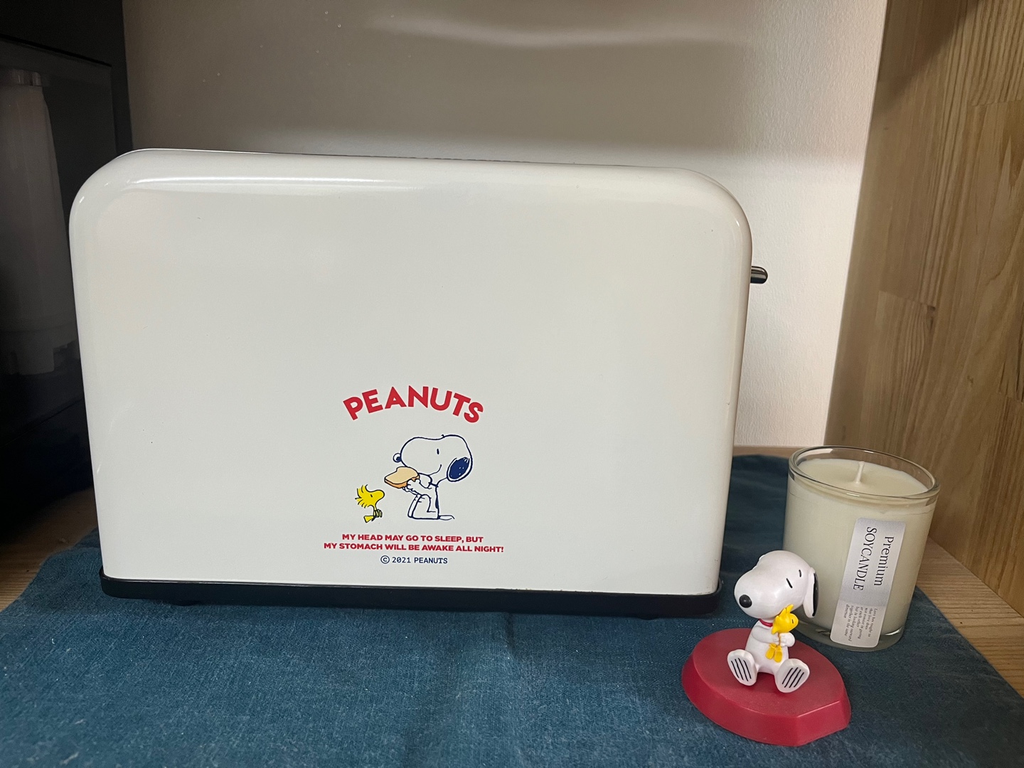 스누피 레트로 토스터기