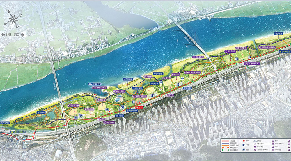 부산시 북구 화명동 화명파크골프장 소개