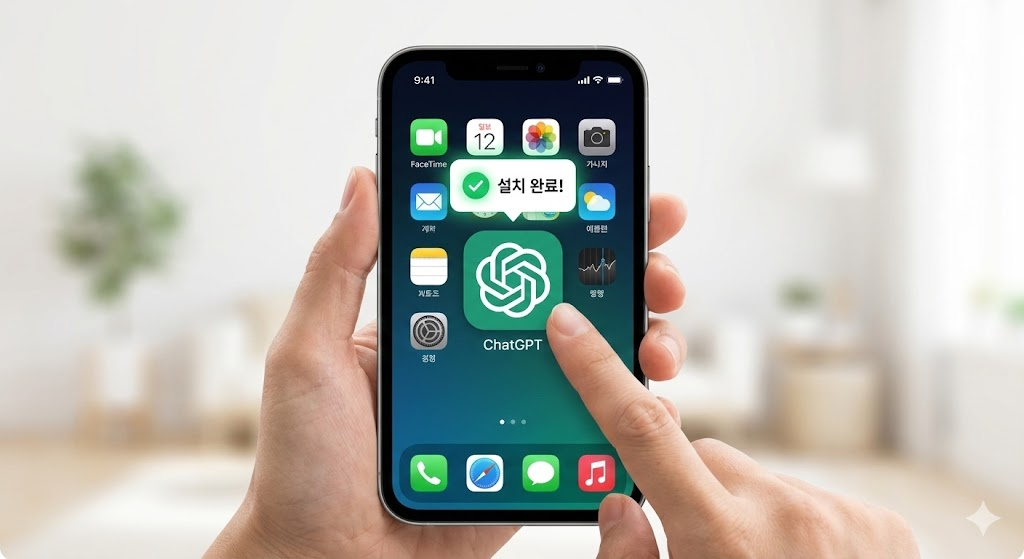 쳇지피티 설치 완료