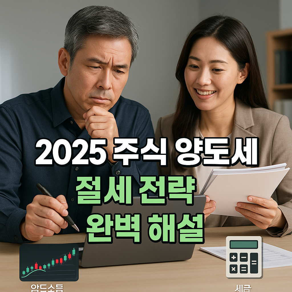 주식 양도세 절세 전략 검토