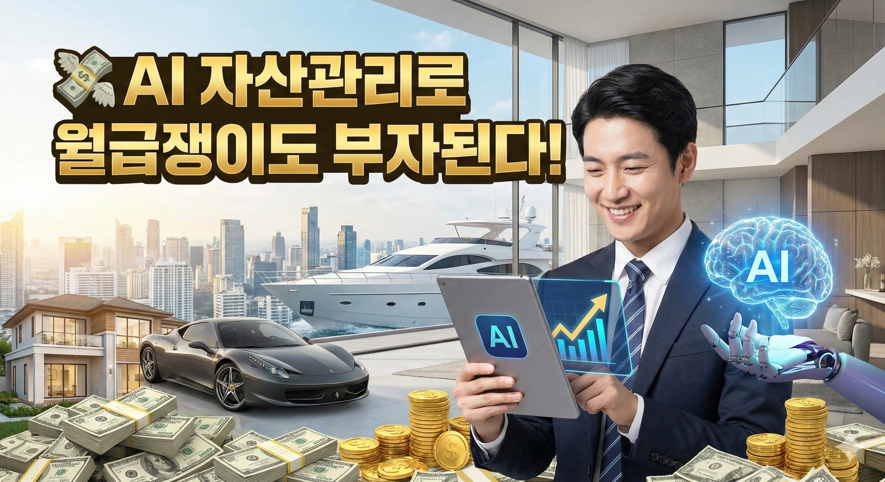 💸 AI 자산관리로 월급쟁이도 부자된다!