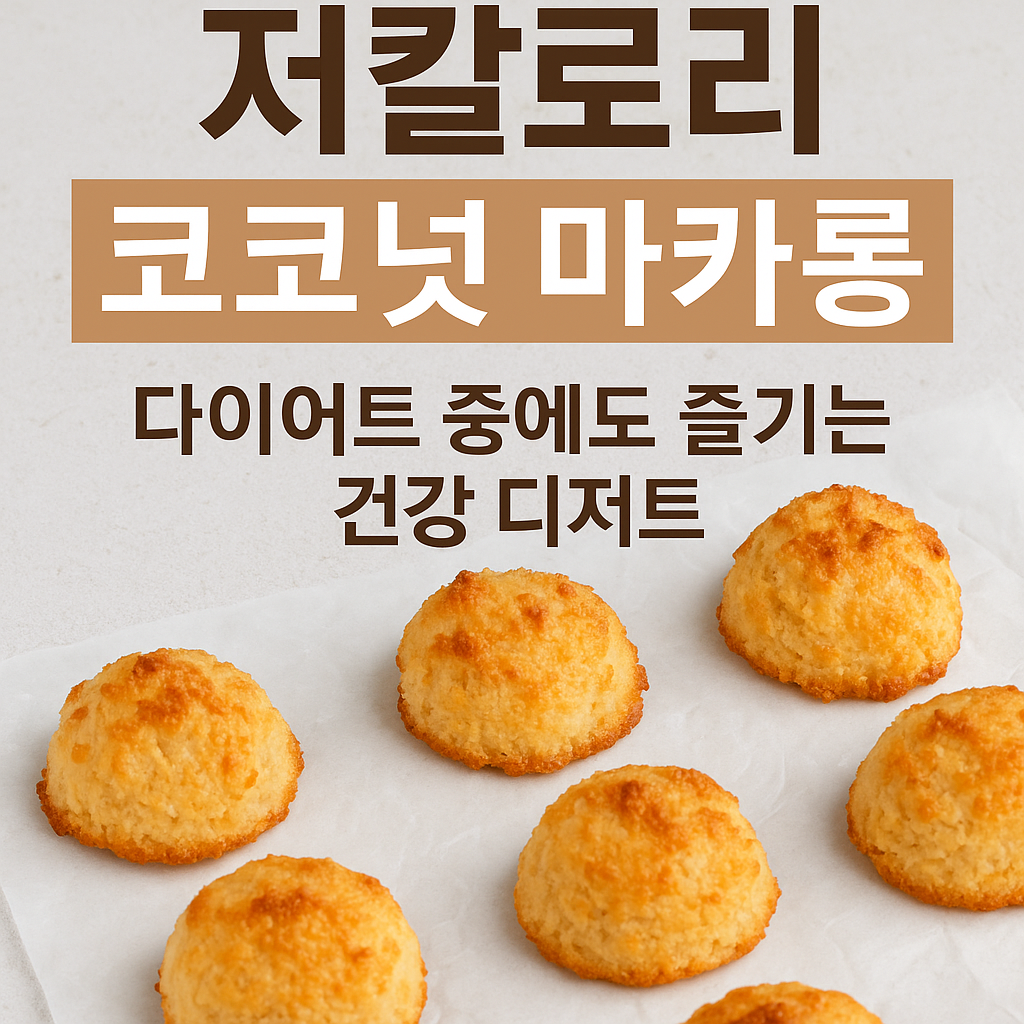 코코넛 마카롱