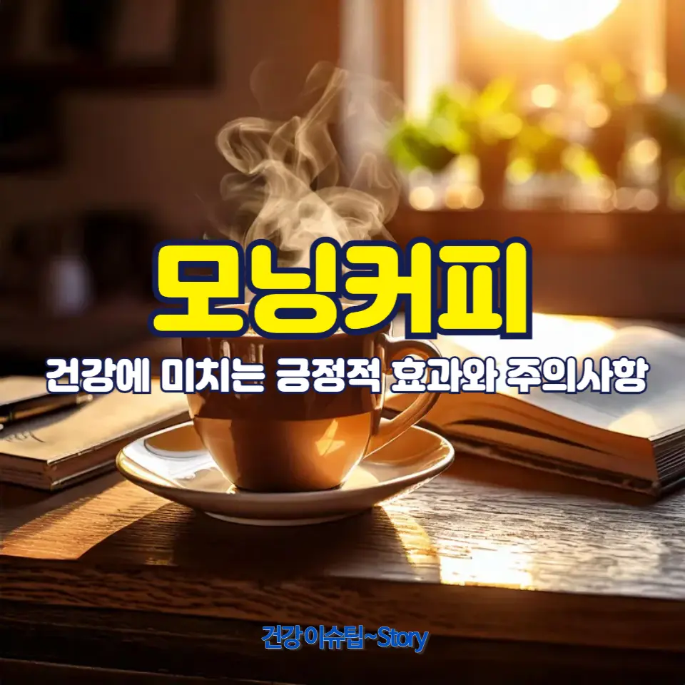 아침 모닝커피, 건강에 정말 좋을까?