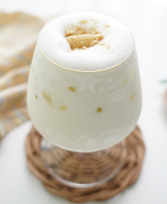 한국의 떡 종류 인절미-인절미 라떼