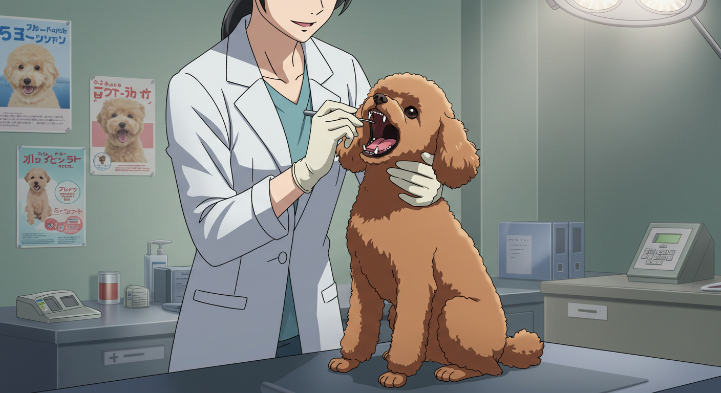 강아지 구강검진